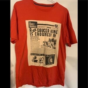 Gong show hockey lifestyle saucer king tee shirt L